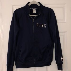 VS PINK New York Yankees Zip Up